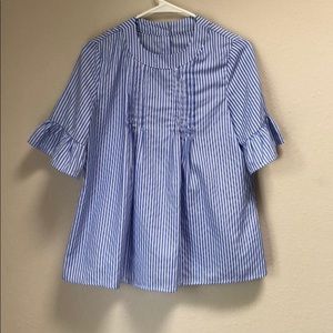 Stripped feminine Blouse